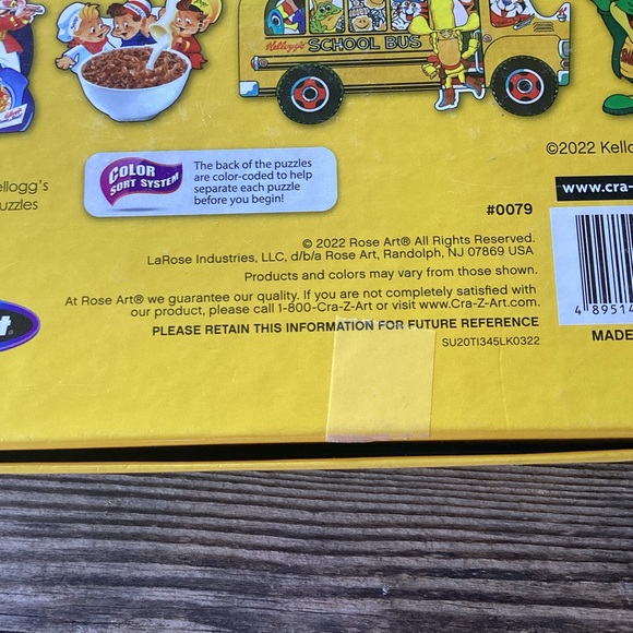 Kellogg's Vintage Puzzle Set - 500 Pieces - 12 puzzles - Picture 3 of 7